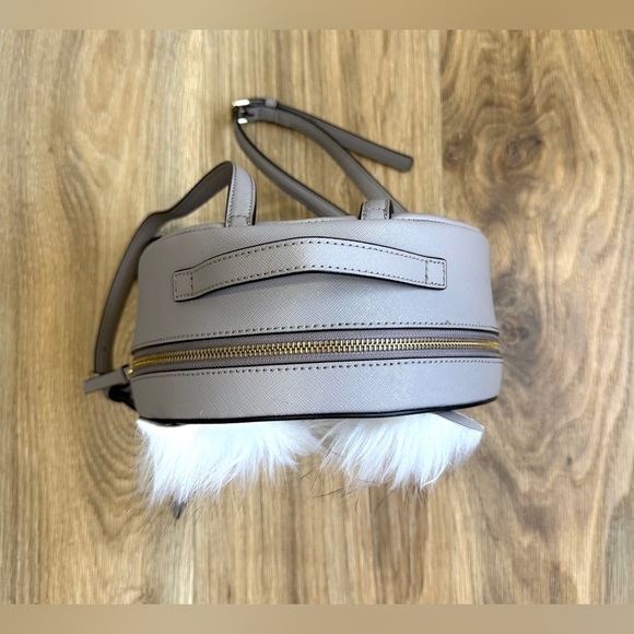 Kate Spade New York Star Bright Owl Tomi Mini Backpack Gray